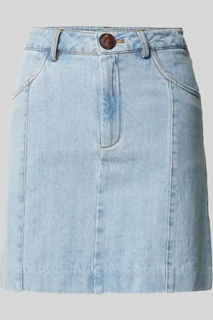 Gestuz Jeansrock mit Eingrifftaschen Modell 