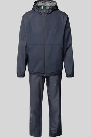 HUGO BOSS Trainingsanzug mit Label-Print in , Größe L