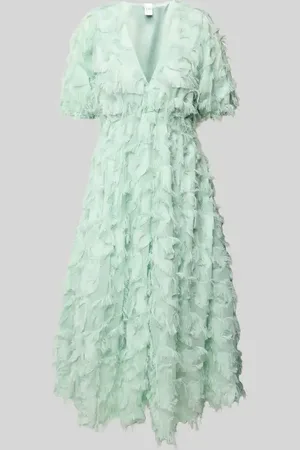 Y.A.S Cocktailkleid mit Strukturmuster Modell 