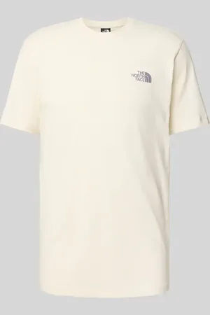 The North Face T-Shirt mit geripptem Rundhalsausschnitt in , Größe L