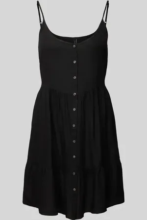VERO MODA Loose Fit A-Linien-Kleid aus reiner Viskose Modell 