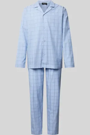 Hanro Pyjama mit Resortkragen Modell 