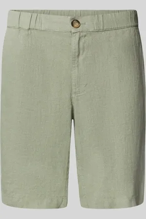 Mazine Regular Fit Leinenshorts mit Eingrifftaschen in , Größe L