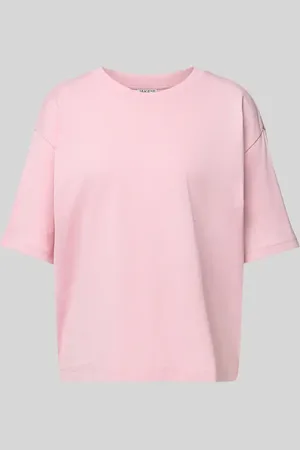 Jake*s Oversized T-Shirt mit geripptem Rundhalsausschnitt in , Größe L