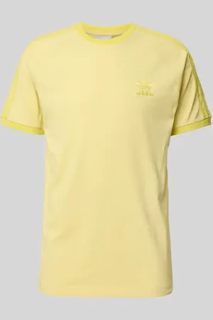 adidas T-Shirt mit Rundhalsausschnitt und Logo-Stitching in , Größe L