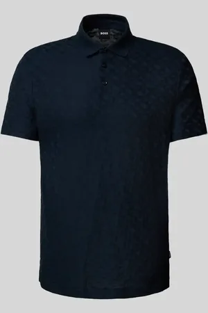HUGO BOSS Poloshirt mit kurzer Knopfleiste in , Größe L