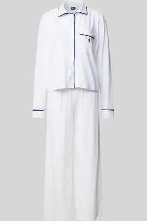 Ralph Lauren Pyjama mit Logo-Stitchings Modell 