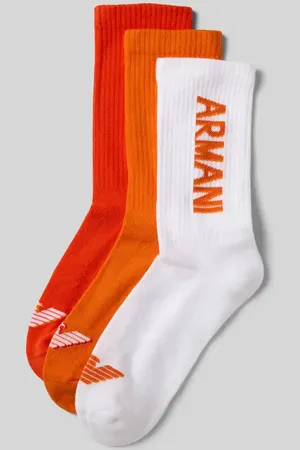 Emporio Armani Socken mit Label-Stitching im 3er-Pack in , Größe 40-46