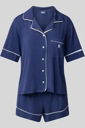 Ralph Lauren Pyjama mit Logo-Stitchings Modell 