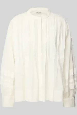 Marc O’ Polo Relaxed Fit Langarmbluse aus reiner Baumwolle in , Größe 38