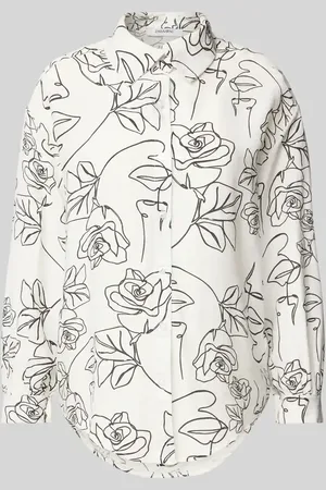 Zabaione Regular Fit Hemdbluse mit durchgehender Knopfleiste in , Größe L