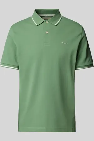 GANT Poloshirt mit Label-Stitching in , Größe 4XL