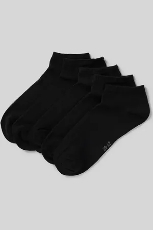 Camano Sneakersocken im 5er-Pack mit gerippten Bündchen in , Größe 39-42