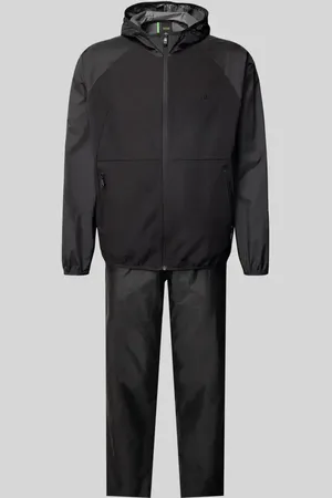 HUGO BOSS Trainingsanzug mit Label-Print in , Größe L
