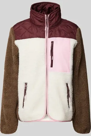 TheJoggConcept Fleecejacke mit Stehkragen Modell 