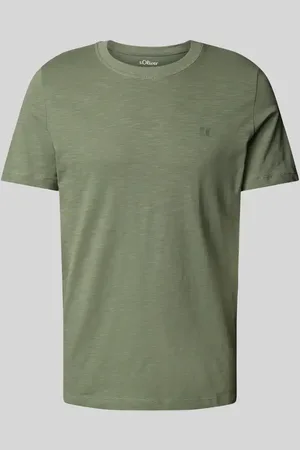 QS by s.Oliver Regular Fit T-Shirt aus reiner Baumwolle in , Größe M