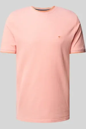 Fynch-Hatton T-Shirt mit Label-Stitching in , Größe 3XL