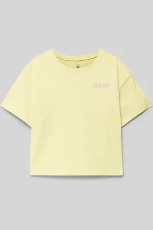 ONLY Regular Fit Crop Top aus reiner Baumwolle Modell 
