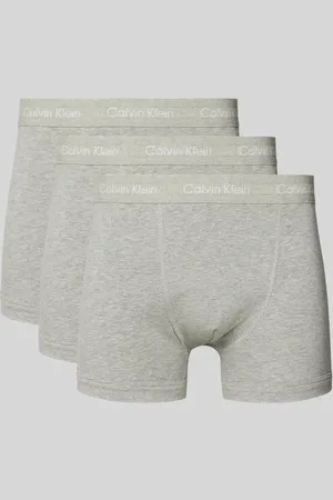 Calvin Klein Trunks mit Logo-Bund im 3er-Pack in , Größe L