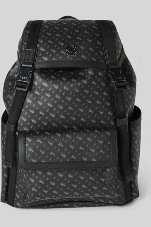 HUGO BOSS Rucksack mit Label-Applikation Modell 