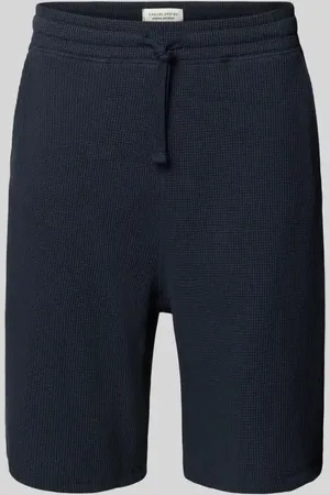 Casual Friday Shorts mit Strukturmuster Modell 