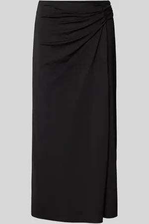 Max Mara Midirock mit seitlicher Raffung Modell 