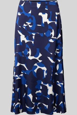 Marc O’ Polo Regular Fit Midi-Rock aus Satin in , Größe 34
