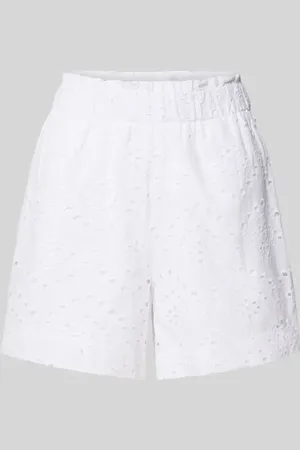 Pieces® Regular Fit Shorts aus reiner Baumwolle Modell 