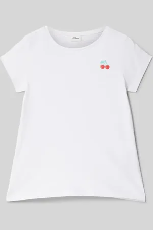 QS by s.Oliver Regular Fit T-Shirt aus reiner Baumwolle in , Größe 116
