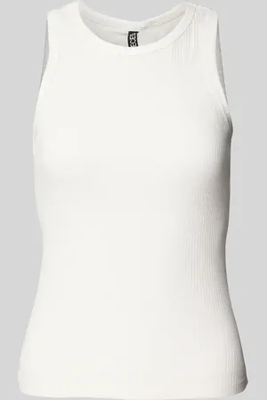 Pieces® Regular Fit Tank Top in Rippoptik Modell 