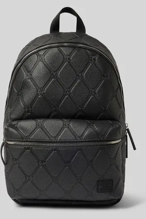 HUGO BOSS Rucksack mit Label-Badge Modell 