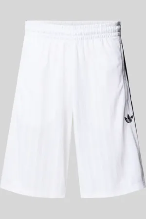 adidas Shorts mit Label-Stitching und Eingrifftaschen in , Größe L