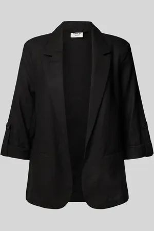 ONLY Loose Fit Blazer aus Viskose-Leinen-Mix Modell 