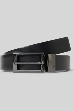 HUGO BOSS Ledergürtel mit Dornschließe Modell 