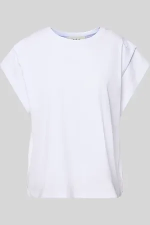 Bash T-Shirt mit geripptem Rundhalsausschnitt in , Größe 34