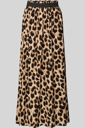 ONLY Ausgestellter Maxi-Rock aus reiner Viskose Modell 