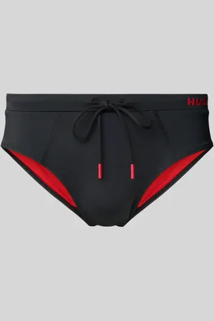 HUGO BOSS Badehose mit Label-Print Modell 