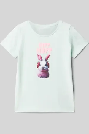 TOM TAILOR Regular Fit T-Shirt aus reiner Baumwolle mit Motiv-Print in , Größe 104
