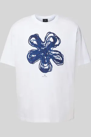 Paul Smith T-Shirt mit Motiv-Print in , Größe L