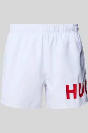 HUGO BOSS Badehose mit Label-Print Modell 