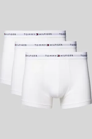 Tommy Hilfiger Regular Fit Trunks mit elastischem Label-Bund im 3er-Pack in , Größe M