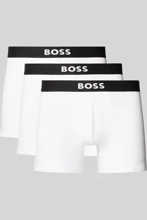 HUGO BOSS Boxershorts mit elastischem Logo-Bund im 3er-Pack Modell 
