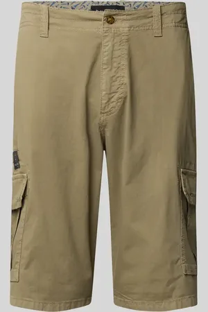 Bugatti Regular Fit Cargobermudas mit Eingrifftaschen in , Größe 48