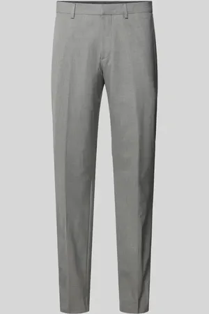 QS by s.Oliver Slim Fit Anzughose mit Hahnentritt-Muster Modell 