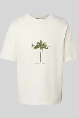 HUGO BOSS T-Shirt mit Label-Print Modell 