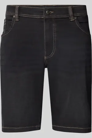 Bugatti Modern Fit Jeansshorts im 5-Pocket-Design in , Größe 48