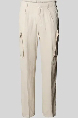 Ralph Lauren Cargohose aus Leinen mit Label-Detail in , Größe 30/34