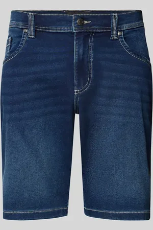 Bugatti Modern Fit Jeansshorts im 5-Pocket-Design in , Größe 48