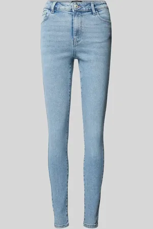 Pieces® Skinny Fit Jeans aus Baumwoll-Mix Modell 