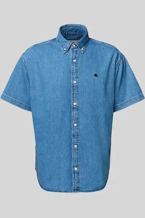Carhartt Freizeithemd mit Label-Stitching Modell 